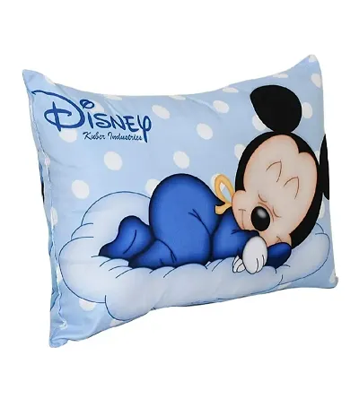 Cartoon Character Bedding Small Pillow - Baby Pillow with 100% Natural Cotton Cover,12x18
