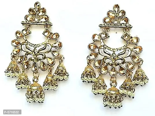 Traditional Gold color Plated Earring
