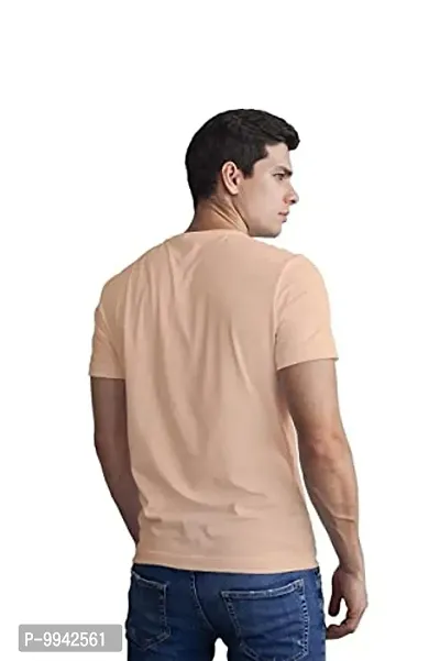 Mens Plain Cotton T-Shirt Round Neck-thumb2