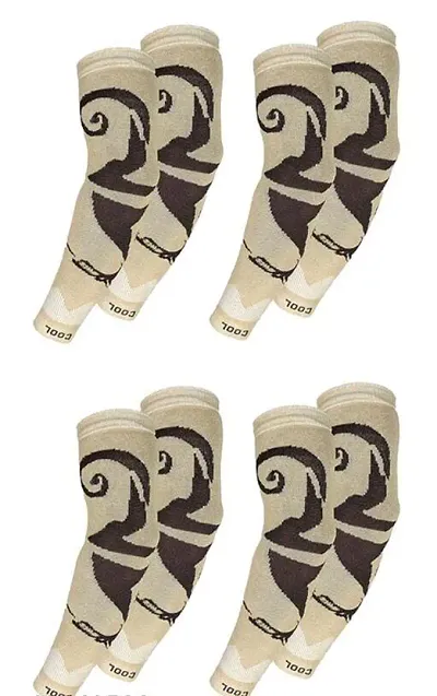Cotton Printed Gloves For Men Pack Of 4