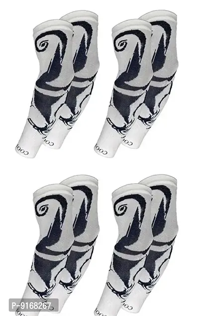 Attractive Cotton Printed Gloves For Men Pack Of 4