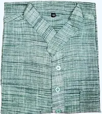 Classy Khadi Short Kurta for Men (Only Kurta)-thumb1