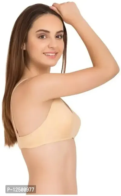Beautiful Every Day hosiery Women Bra wheat in color  Edgydeal-thumb3