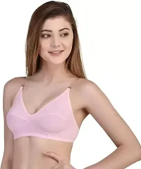 Beautiful Every Day Cotton Hosiery transparent strap bra Pack of 2-thumb4