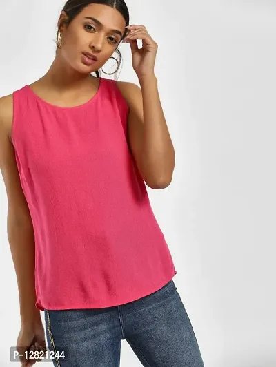 Classic Solid Tops for Women-thumb0