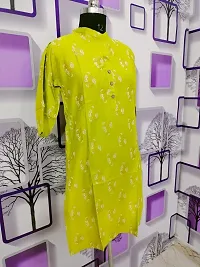 Women's Printed Rayon Kurta-thumb3