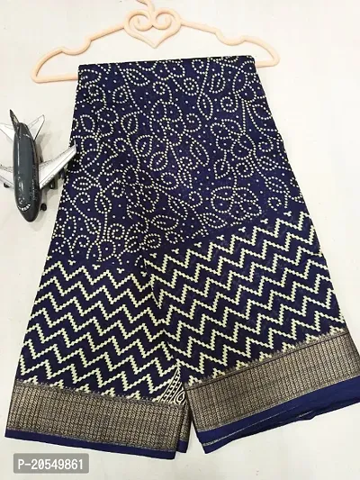 Fancy Art Silk Saree with Blouse Piece for Women