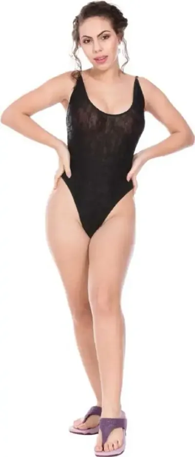Bodysuit Skin Fit Exotic Nightwear Sexy Dress (Free Size)