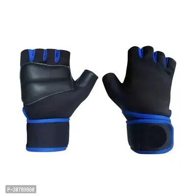 Leather Gym Gloves for Men Women with Wrist Support