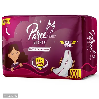 Sanitary Pads for Women, up to 100% leakage protection, Cottony Soft-thumb0