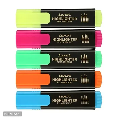 Fast Trend Highlighter - Assorted Colors - Set of 5-thumb0