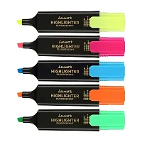 Fast Trend Highlighter - Assorted Colors - Set of 5-thumb1