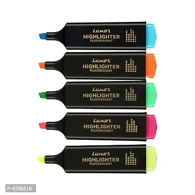 Fast Trend Highlighter - Assorted Colors - Set of 5-thumb3