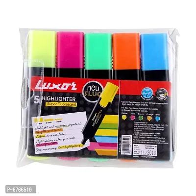 Fast Trend Highlighter - Assorted Colors - Set of 5-thumb4