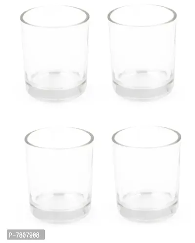 Classy Candle Holder Glasses Set of 4pcs-thumb0
