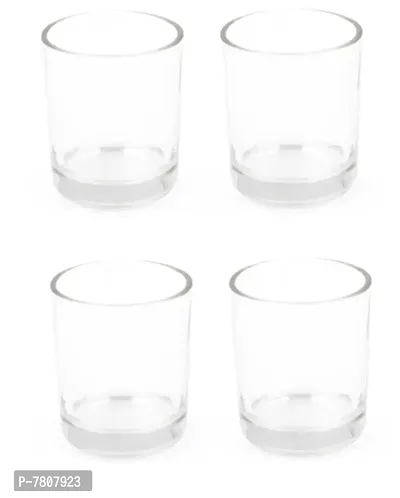 Classy Candle Holder Glasses Set of 4pcs-thumb0