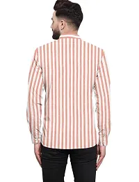 Classic Cotton Striped Casual Tshirt for Men-thumb1