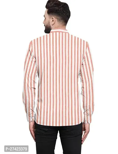 Classic Cotton Striped Casual Tshirt for Men-thumb2