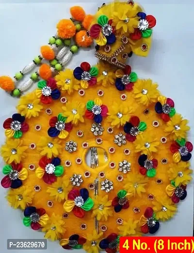 Fancy Fabric Laddu Gopal Dress