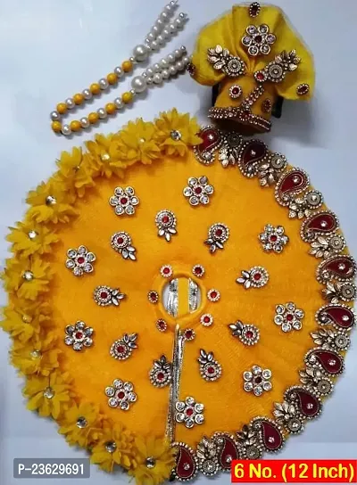 Fancy Fabric Laddu Gopal Dress-thumb0