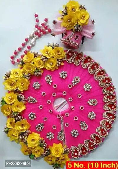 Fancy Fabric Laddu Gopal Dress-thumb0