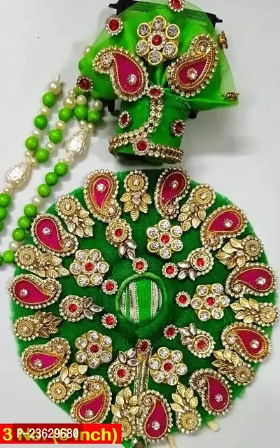 Fancy Fabric Laddu Gopal Dress-thumb0