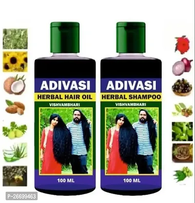 Adivasi hair oil original, Adivasi herbal hair oil for hair growth, Hair Fall Control, For women and men,100 ml-thumb0