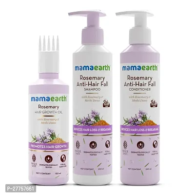 Mamaearth Rosemary Hair Fall Control Kit - 650 ml