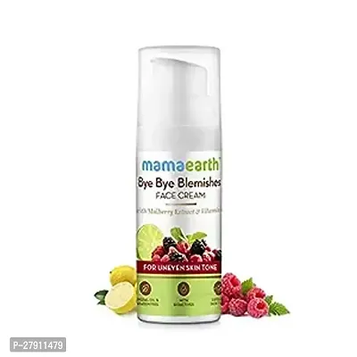 Mamaearth Bye Bye Blemishes Face Cream, For Pigmentation  Blemish Removal, With Mulberry Extract  Vitamin C - 30ml-thumb0