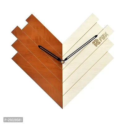 Analog Wooden Wall Clock for Home Decor