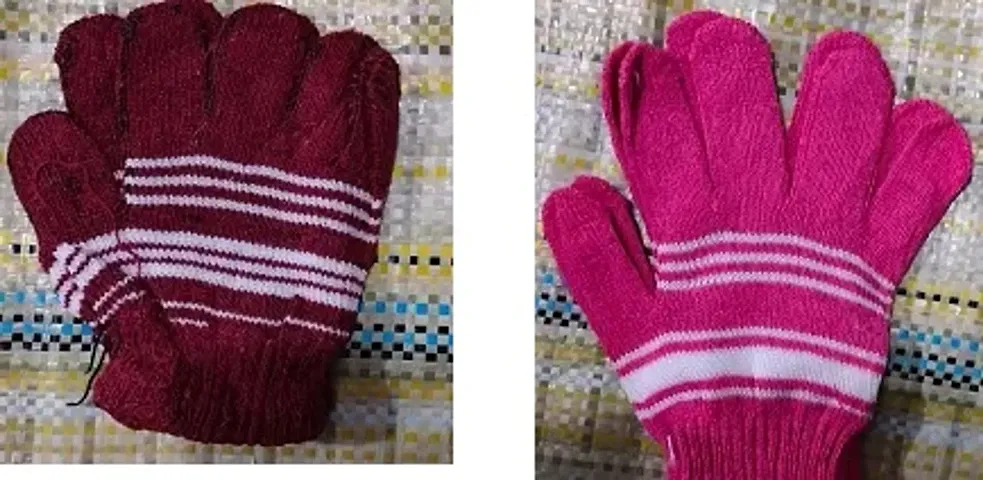 Hindustan hosiery Fabulous Solid Gloves For Infants In