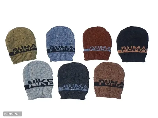 Winter Caps Pack of 2 Random Colors-thumb2