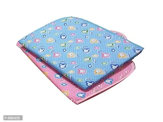 Baby Waterproof Sheet Matts for 0-6 Months Baby Pack of 2-thumb0