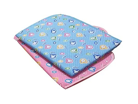 Baby Waterproof Sheet Matts for 0-6 Months Baby Pack of 2
