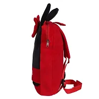 Stylish Fancy Minnie Head Up Kids Backpack With Free Water Bottle-thumb2