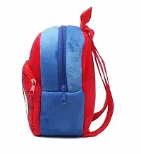 Stylish Fancy Spiderman Red Kids Backpack With Free Water Bottle-thumb4