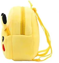 Stylish Fancy Pikachu Kids Backpack With Free Water Bottle-thumb3