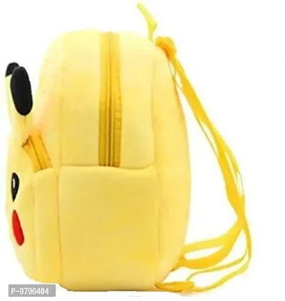 Stylish Fancy Pikachu Kids Backpack With Free Water Bottle-thumb4