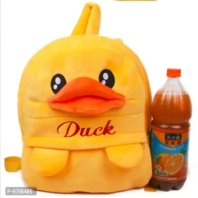 Stylish Fancy Duck Kids Backpack With Free Water Bottle-thumb3