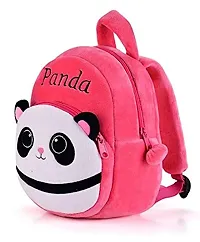 Stylish Fancy Panda Pink Kids Backpack With Free Water Bottle-thumb3