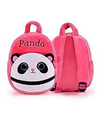 Stylish Fancy Panda Pink Kids Backpack With Free Water Bottle-thumb2