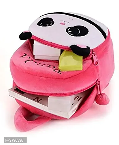 Stylish Fancy Panda Pink Kids Backpack With Free Water Bottle-thumb5