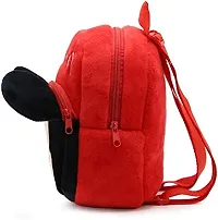 Stylish Fancy Mickey Red Kids Backpack With Free Water Bottle-thumb3