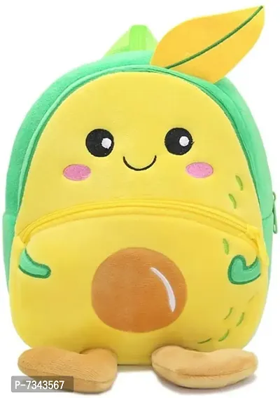 Mango Kids School Bag Soft Plush Backpacks Carto