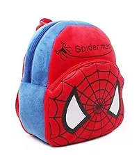 Spider Man Kids School Bag Soft Plush Backpacks Carto-thumb1