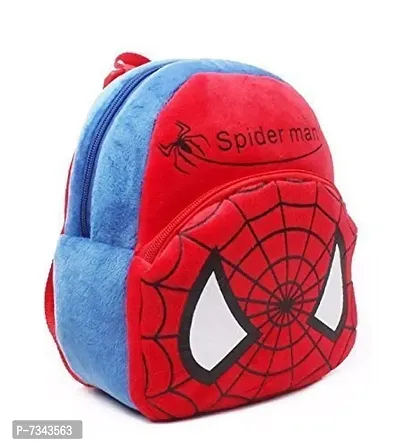 Spider Man Kids School Bag Soft Plush Backpacks Carto-thumb2