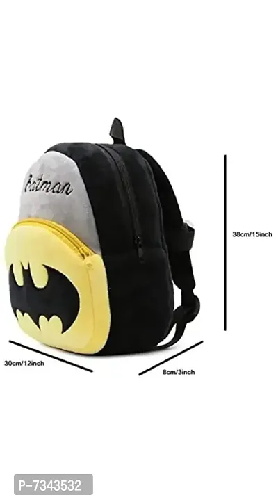Batman Cute Kids Backpack Toddler Bag Plush Animal Cartoon Mini Travel Bag for Baby Girl Boy 1-6 Years.-thumb4