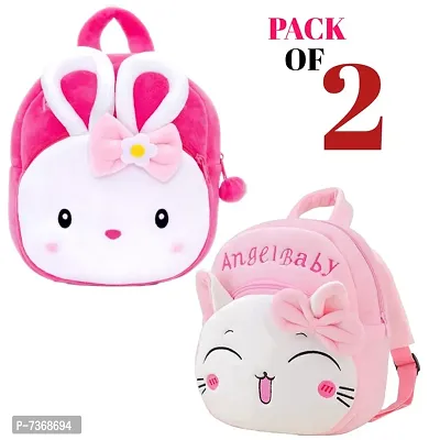 Kids Angel Baby and Kongi cute designer backpack-thumb0