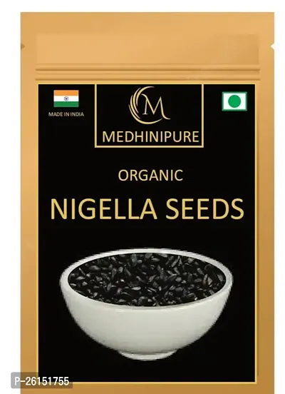 Medhinipure Organic Raw Kalonji - Nigella Seeds - Black Cumin Seeds For Calcium, Vitamin, Protein, Minerals And Dietary Fibre (Raw) Seed 500Gm Pkt