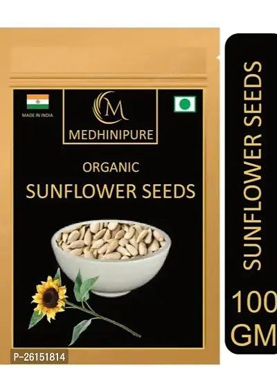 Raw Sunflower Seeds, Rich In Protein  Fiber - Edible Healthy Seeds For Eating Sunflower Seeds-thumb0